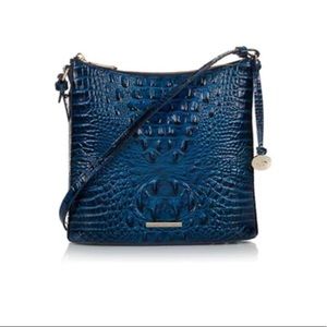 NEW BRAHMIN Katie Sapphire Melbourne Genuine Leather Purse